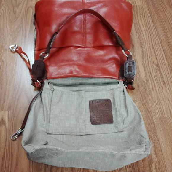 Gorgeous BRIGHTON SHAYLA LEATHER SHOULDER Purse - Picture 6 of 16